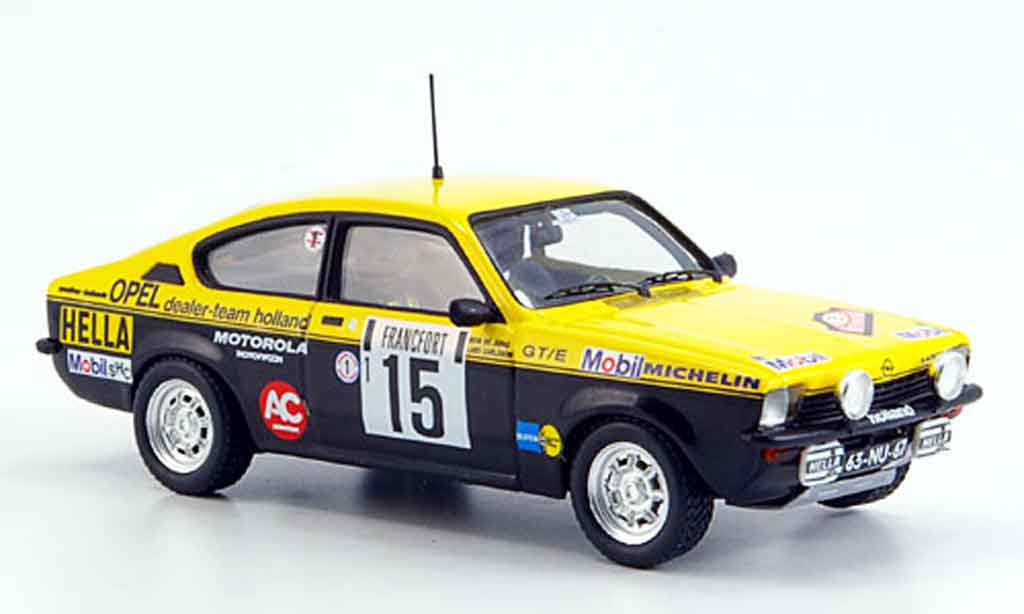 Opel Kadett GT 1/43 Trofeu GT e carlsson rallye monte carlo 1977 diecast model cars