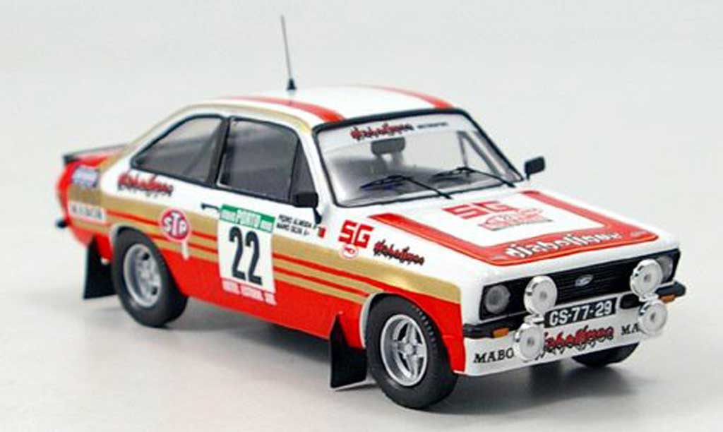 Ford Escort MK2 1/43 Trofeu MK2 MKII Silva Rally Portugal 1981 diecast model cars