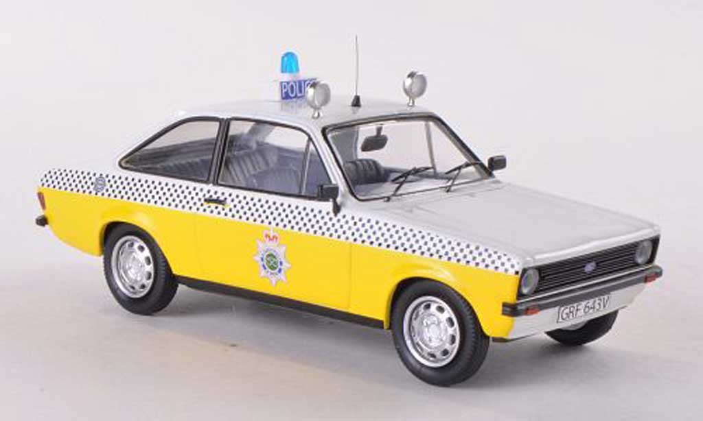 Ford Escort MK2 1/43 Trofeu MK2 Staffordshire Police Police (GB) 1980 diecast model cars