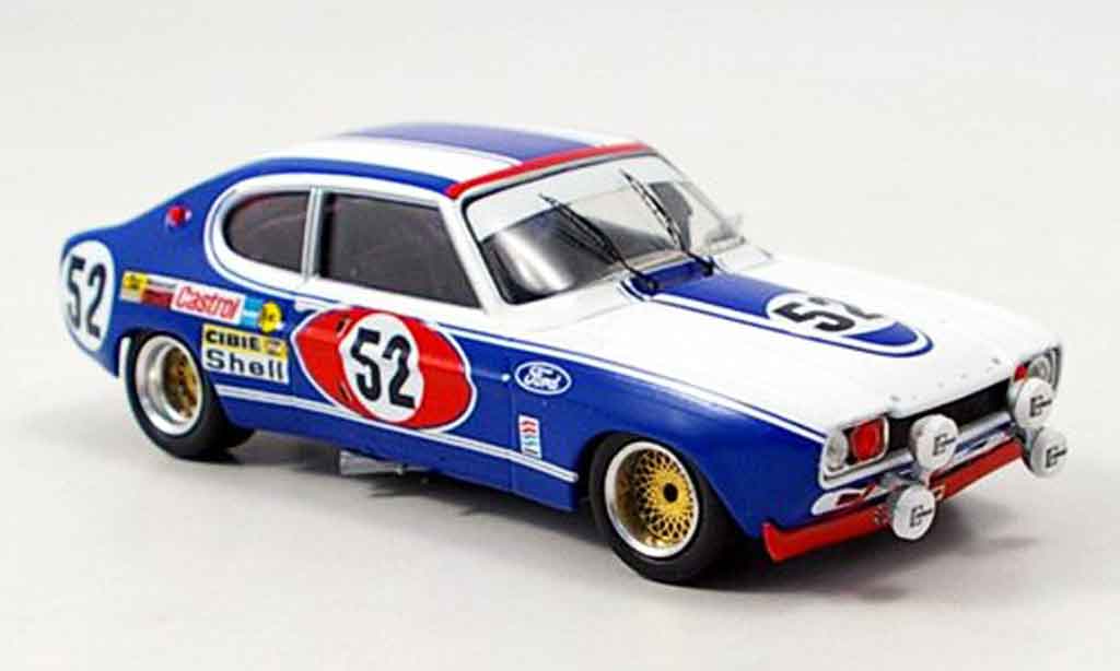 Ford Capri 2600 1/43 Trofeu 2600 No.52 24h Le Mans 1972 diecast model cars