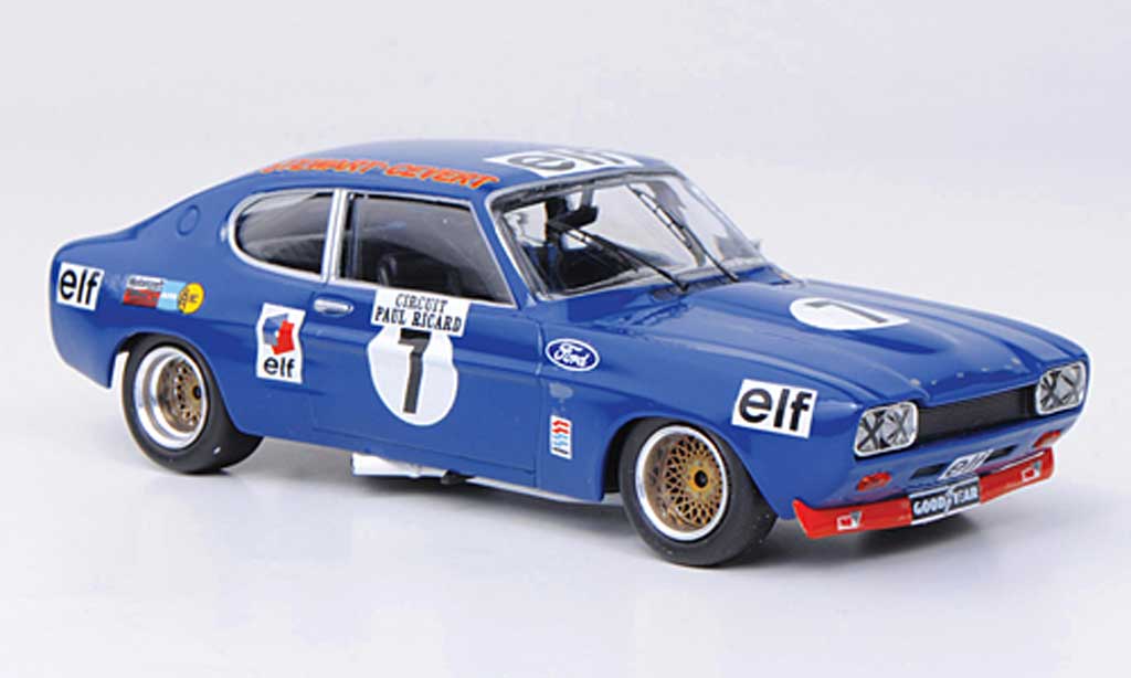 Ford Capri 2600 1/43 Trofeu 2600 MKI No.7 J.Stewart / F.Cevert 6h Paul Ricard 1972 diecast model cars