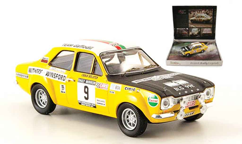 Ford Escort MK1 1/43 Trofeu MK1 Sclater British Rally Champ 1971 diecast model cars