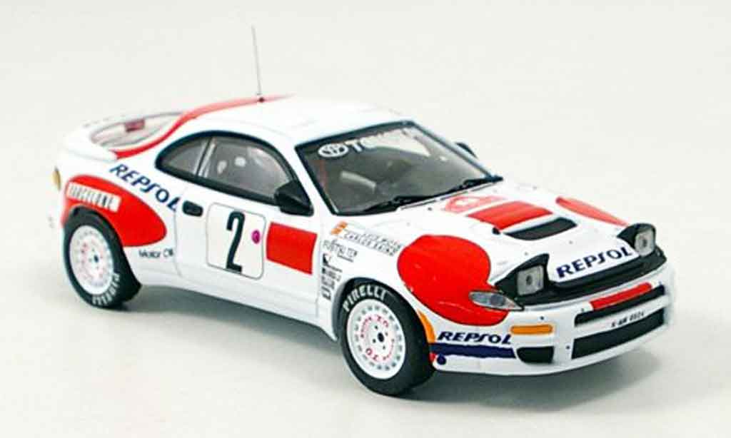 Toyota Celica 1/43 IXO no.2 sainz moya rallye monte carlo 1992 diecast model cars