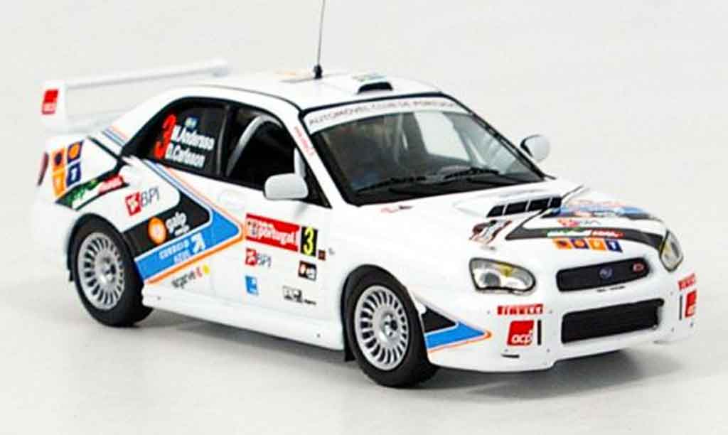 Subaru Impreza WRX 1/43 IXO WRX no.3 sieger rallye portugal 2005 diecast model cars