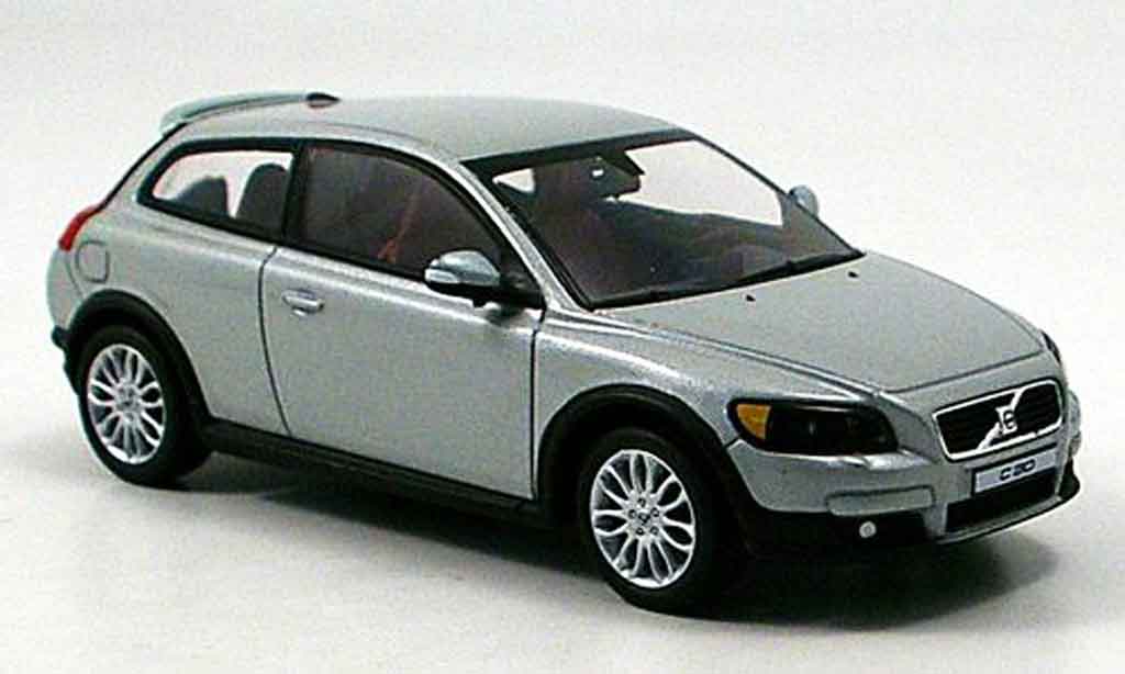 Volvo C30 1/43 Motorart grey diecast model cars