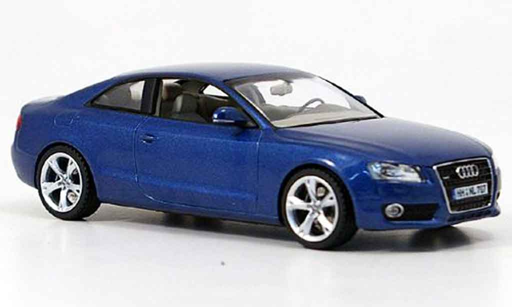 Audi A5 1/43 Schuco blue 2007 diecast model cars