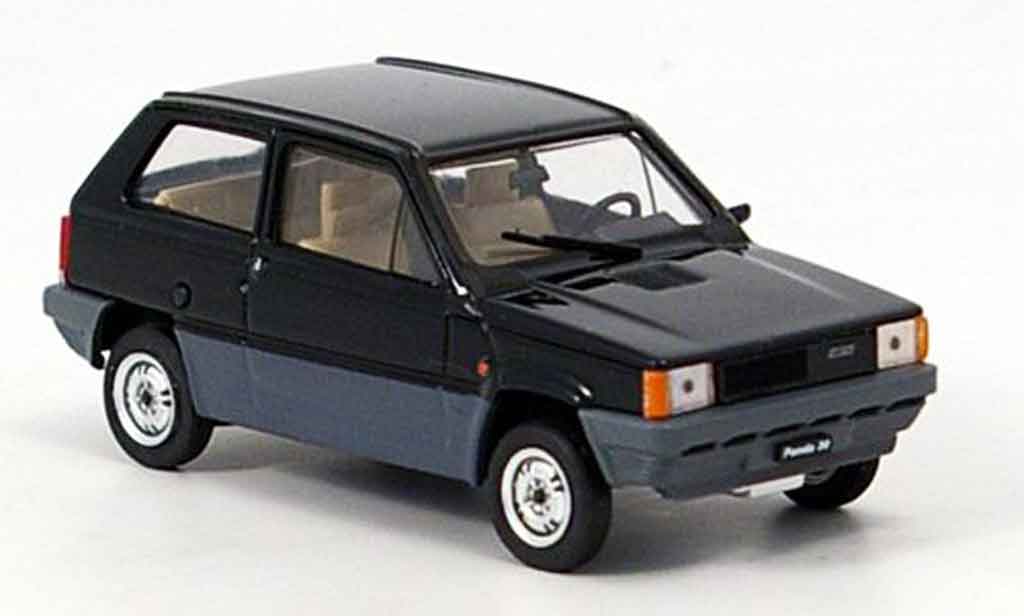 Fiat Panda 1/43 Brumm 30 black 1980 diecast model cars