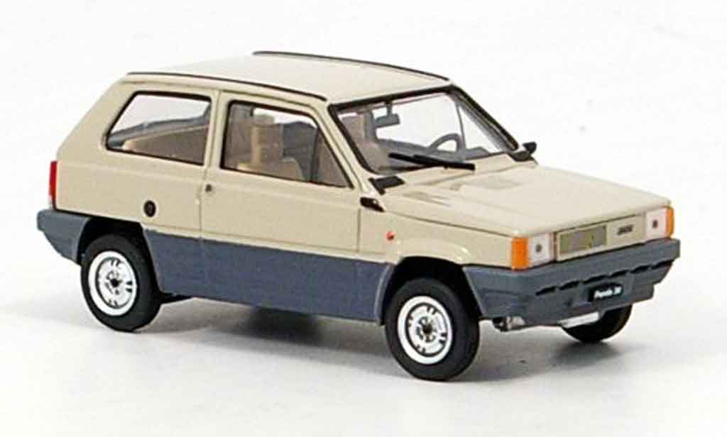 Fiat Panda 1/43 Brumm 30 beige 1980 diecast model cars