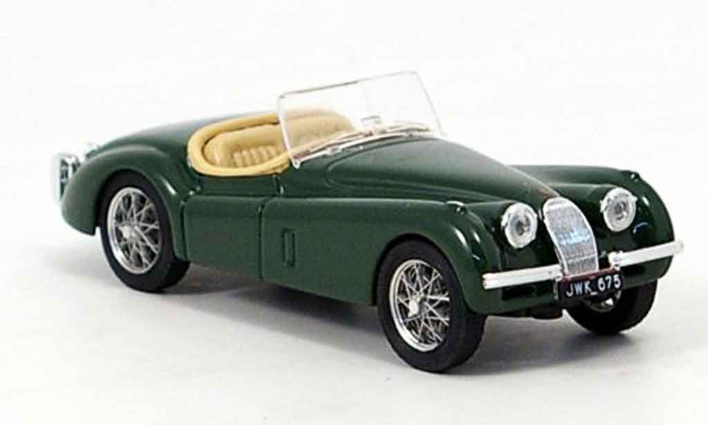 Jaguar XK 120 1/43 Brumm 120 spider grun offen 1948 diecast model cars