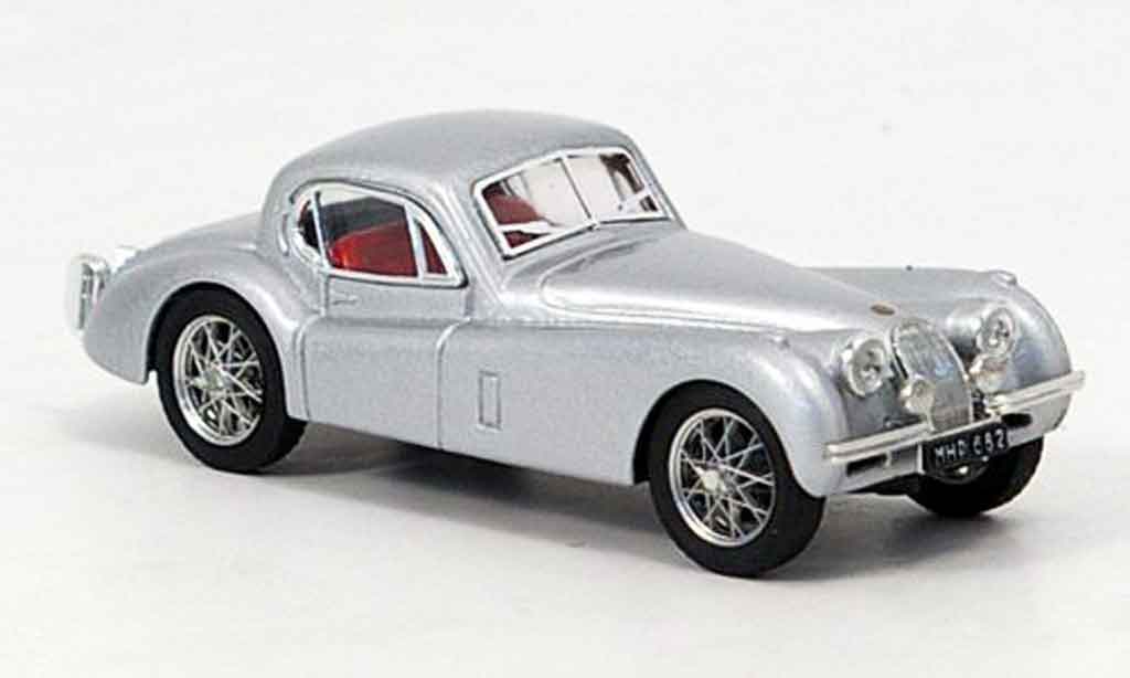 Jaguar XK 120 1/43 Brumm 120 coupe grey metallisee 1948 diecast model cars