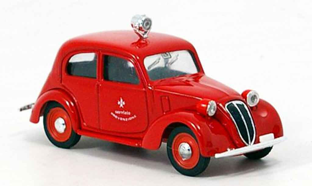 Fiat 1100 1937 1/43 Brumm 1937 pompier Italien diecast model cars