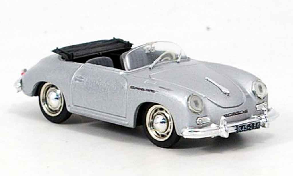 Porsche 356 1952 1/43 Brumm 1952 A Speedster grey metallisee diecast model cars
