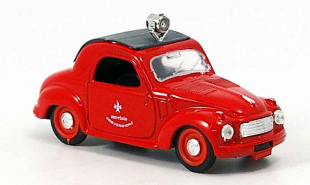 Fiat 500 1/43 Brumm C pompier Italien 1949 diecast model cars