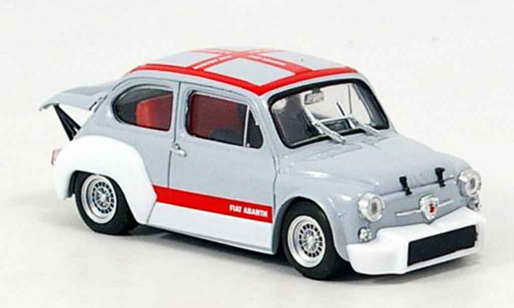 Fiat Abarth 1000 1/43 Brumm Gruppe 2 grey red 1970 diecast model cars