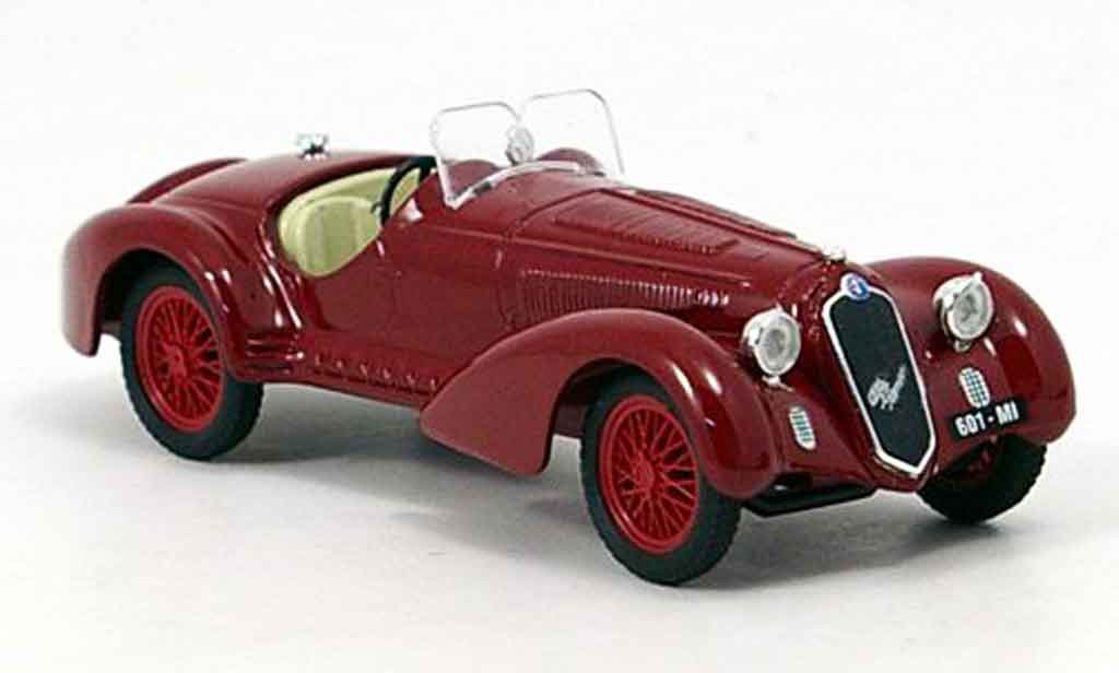 Alfa Romeo 8C 2900 1/43 Brumm 2900 b red 1938 diecast model cars