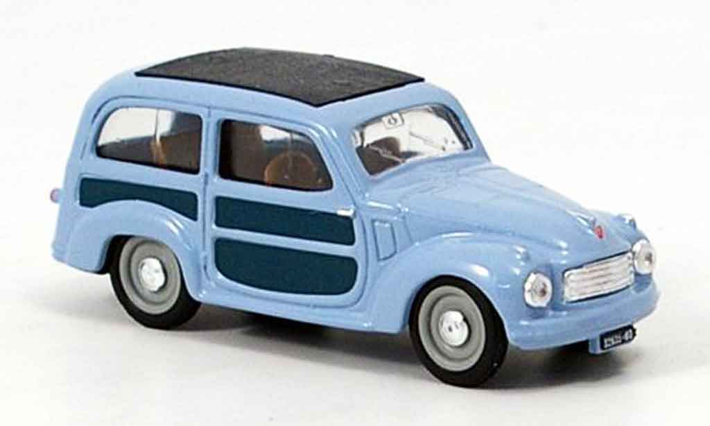 Fiat 500 1/43 Brumm C Belvedere blue 1951 diecast model cars