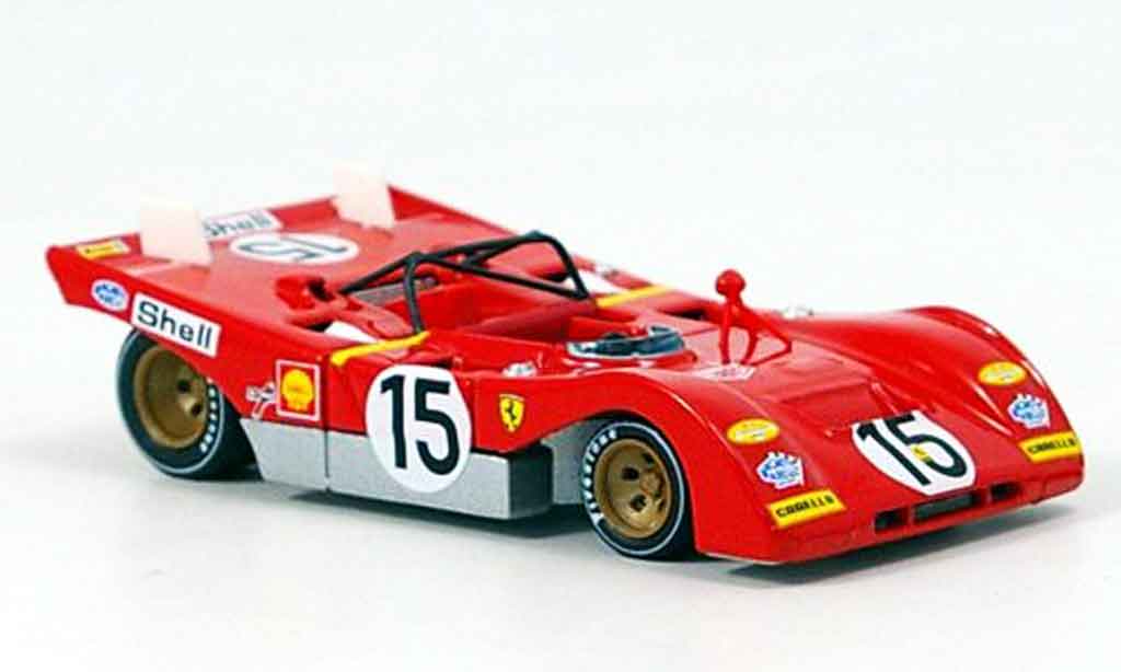 Ferrari 312 PB 1/43 Brumm PB no.15 ickx 1000km monza 1971 diecast model cars