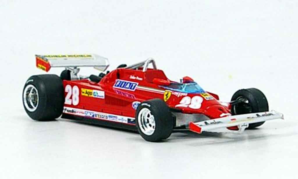 Ferrari 126 1981 1/43 Brumm 1981 CK turbo no.28 d.pironi gp italien diecast model cars