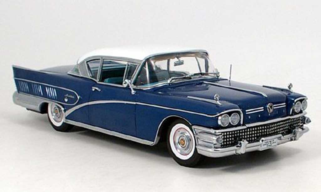 Buick Limited 1/18 Sun Star riviera blue 1958 diecast model cars