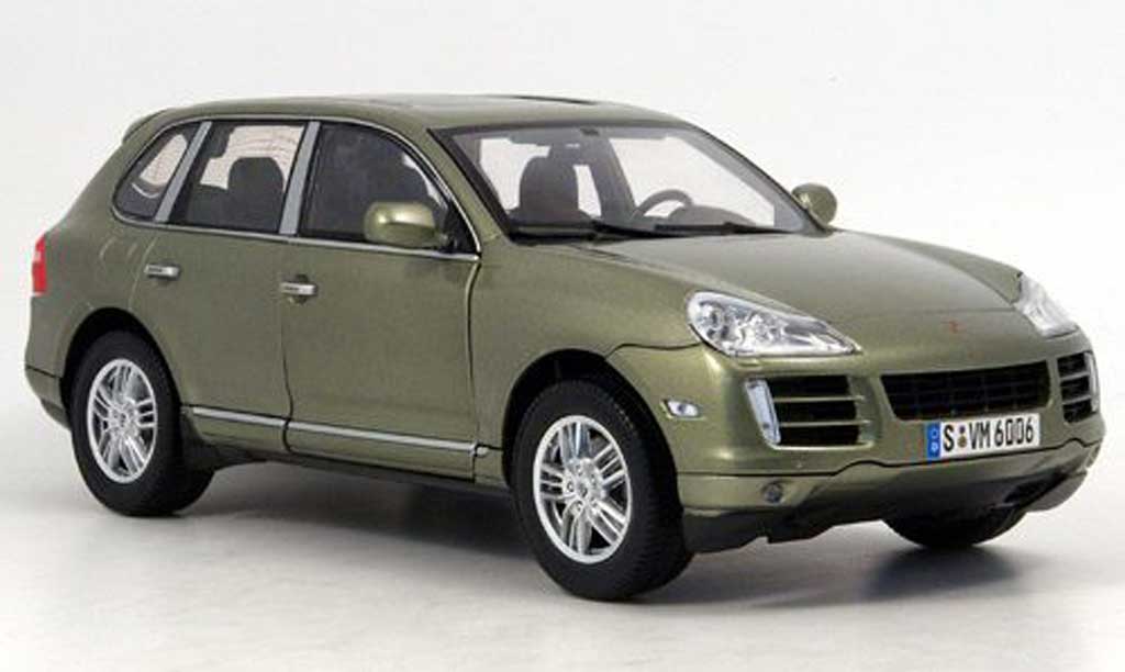 Porsche Cayenne S 1/18 Norev S grun 2007 diecast model cars