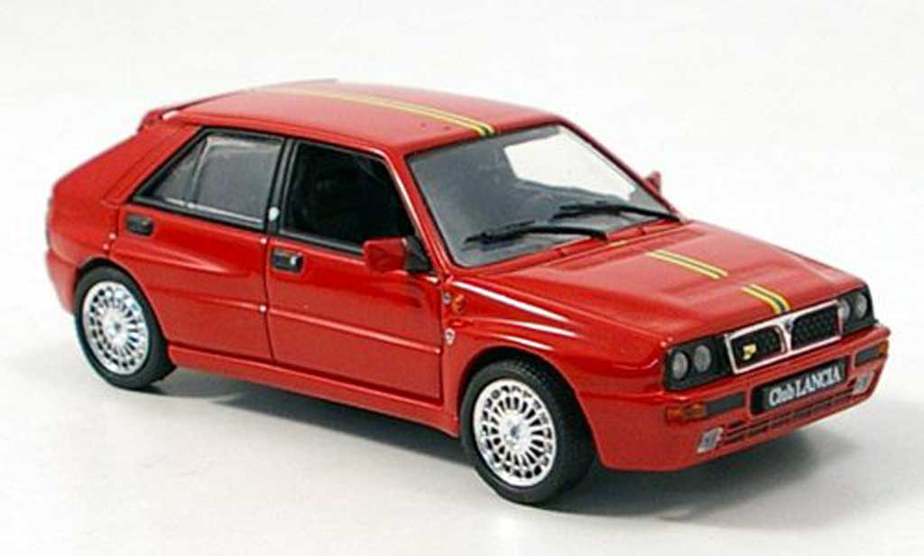 Lancia Delta HF Integrale 1/43 Norev HF Integrale Club red 1992 diecast model cars