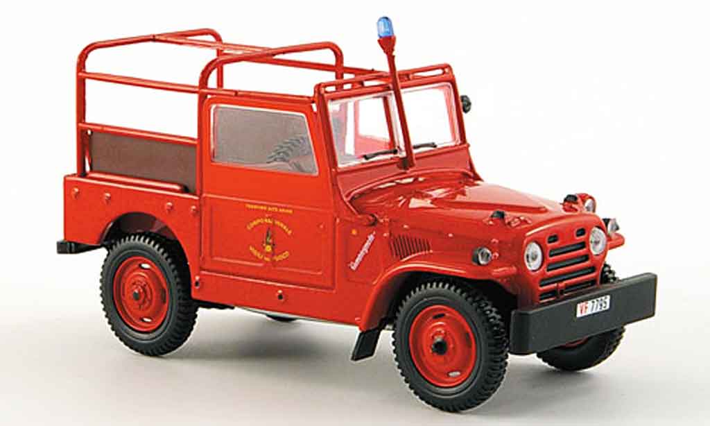 Fiat Campagnola 1/43 Norev pompier Trentino 1959 diecast model cars