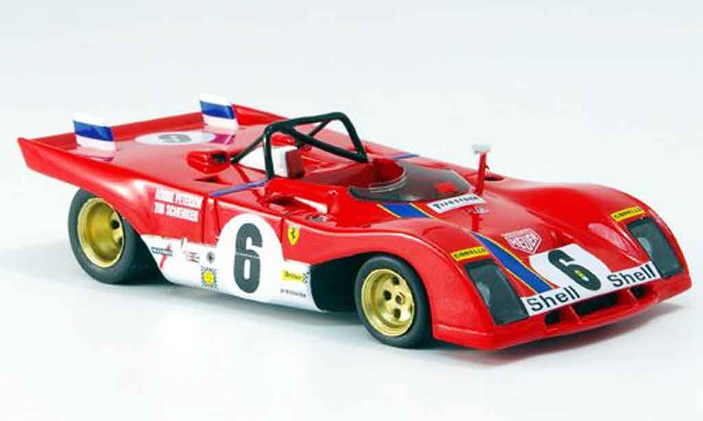 Ferrari 312 PB 1/43 Red Line PB no.6 daytona 1972 diecast model cars