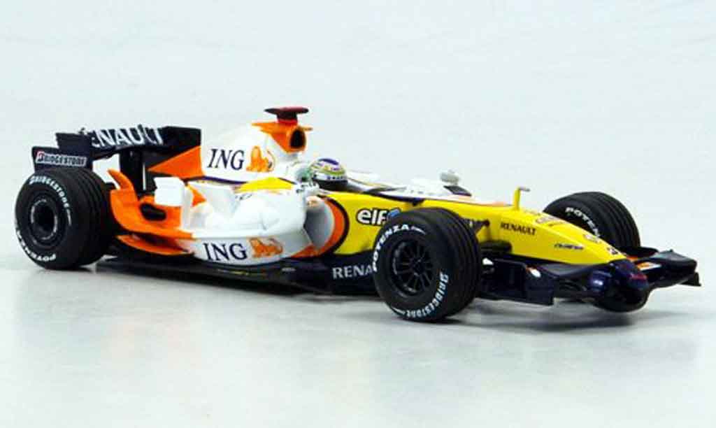 Renault F1 1/43 Minichamps ing f1 team r27 fisica 2007 diecast model cars