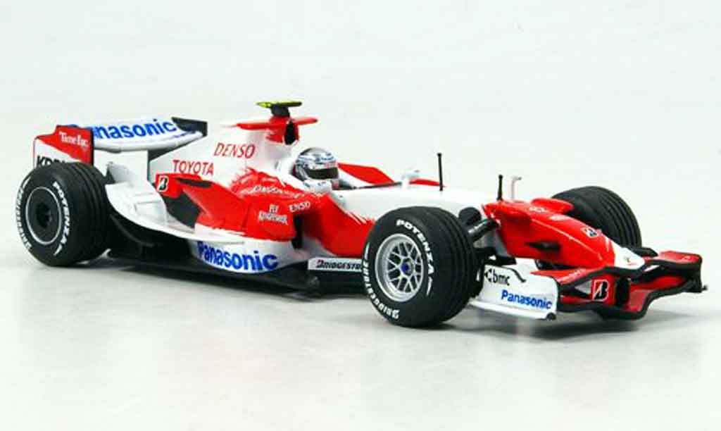 Toyota F1 1/43 Minichamps tf 107 panasonic trulli 2007 diecast model cars