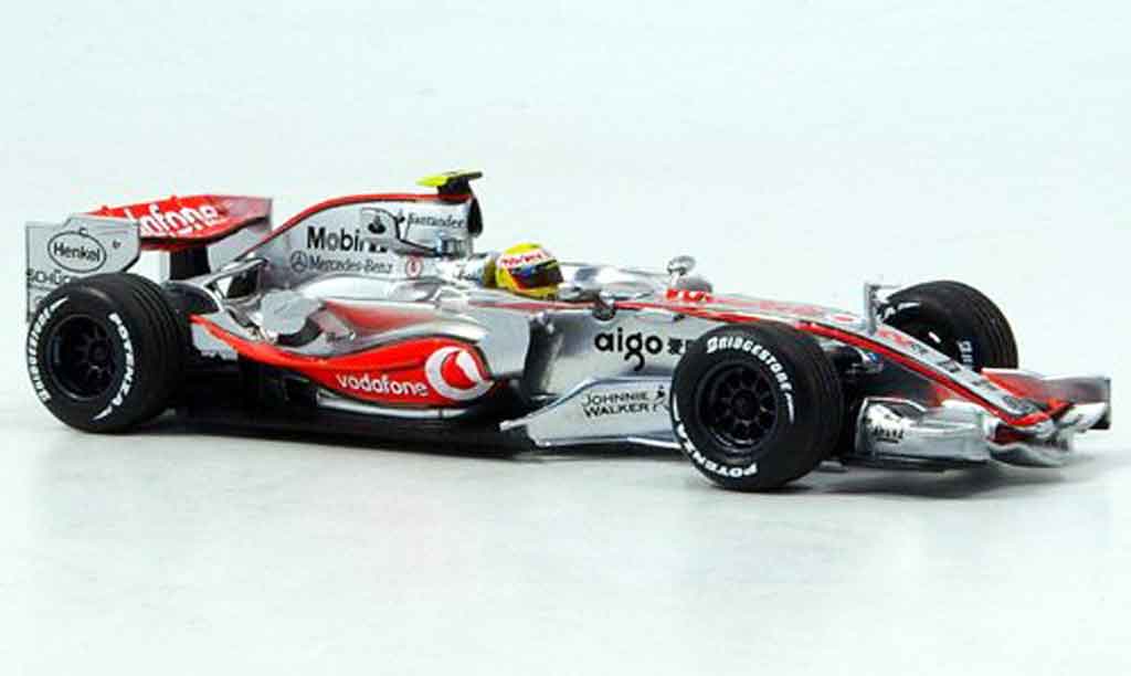 Mercedes F1 1/43 Minichamps McLaren Vodafone MP4 22 No. 2 2007 diecast model cars