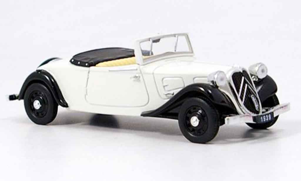 Citroen Traction Roadster 1/43 Eagle Roadster white 1939 diecast model cars
