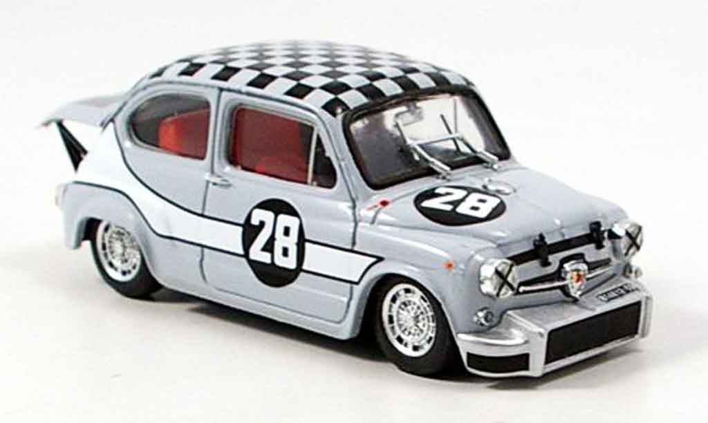 Fiat Abarth 1000 1/43 Brumm No.28 Zandvoort 1969 diecast model cars