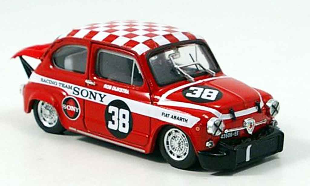 Fiat Abarth 1000 1/43 Brumm No.38 Dijkstra Sieger Zandvoort 1969 diecast model cars