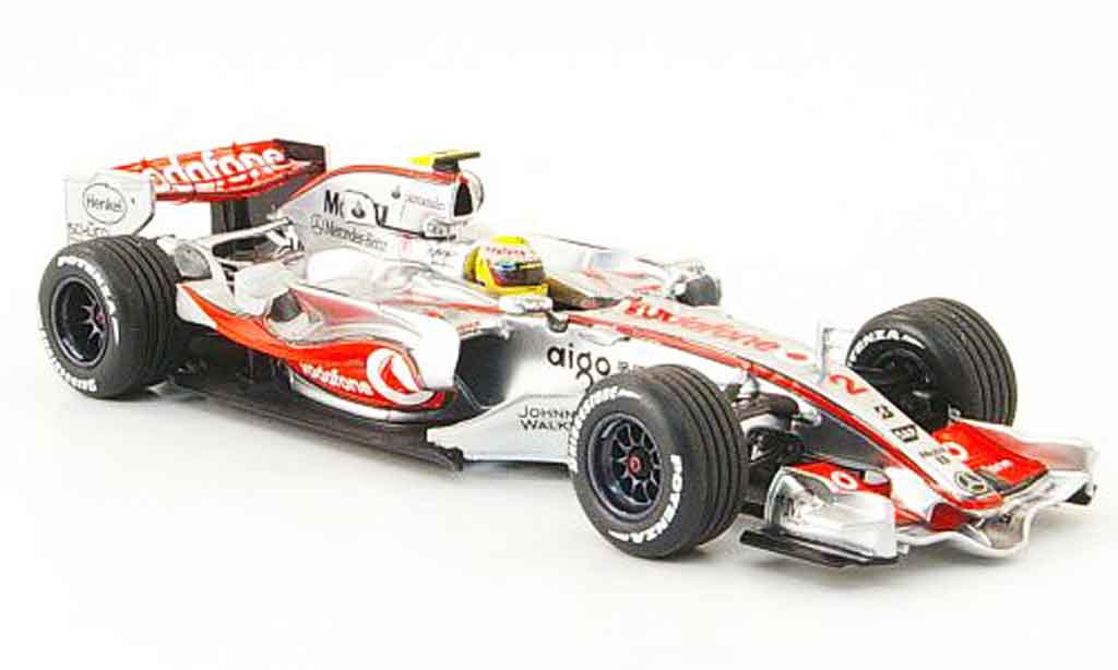 Mercedes F1 1/43 Minichamps McLaren MP 4 22 L.Hamilton Vodafone 1st Podium 2007 diecast model cars