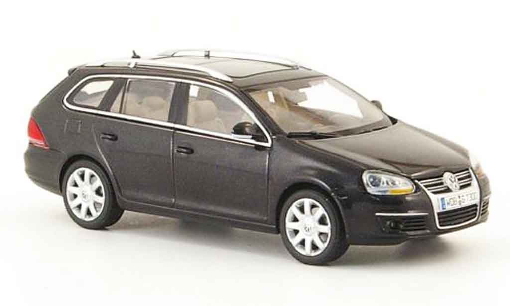 Volkswagen Golf V 1/43 Autoart V variant black 2007 diecast model cars