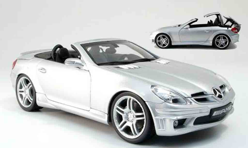 Mercedes Classe SLK 1/18 AutoProShop 55 amg grey diecast model cars