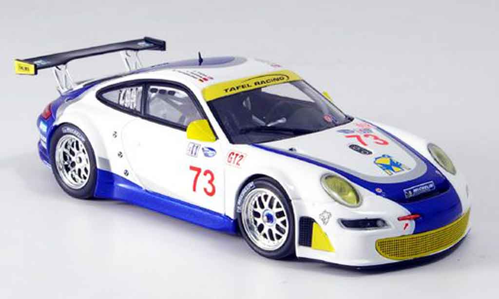 Porsche 997 GT3 RSR 1/43 Minichamps GT3 RSR 2007 Tafel Farnbacher James diecast model cars