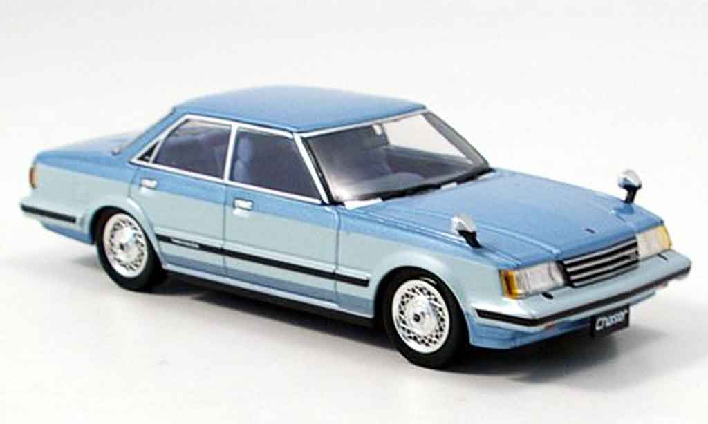 Toyota Chaser 1/43 Aoshima avante twincam 24 blue 1982 diecast model cars