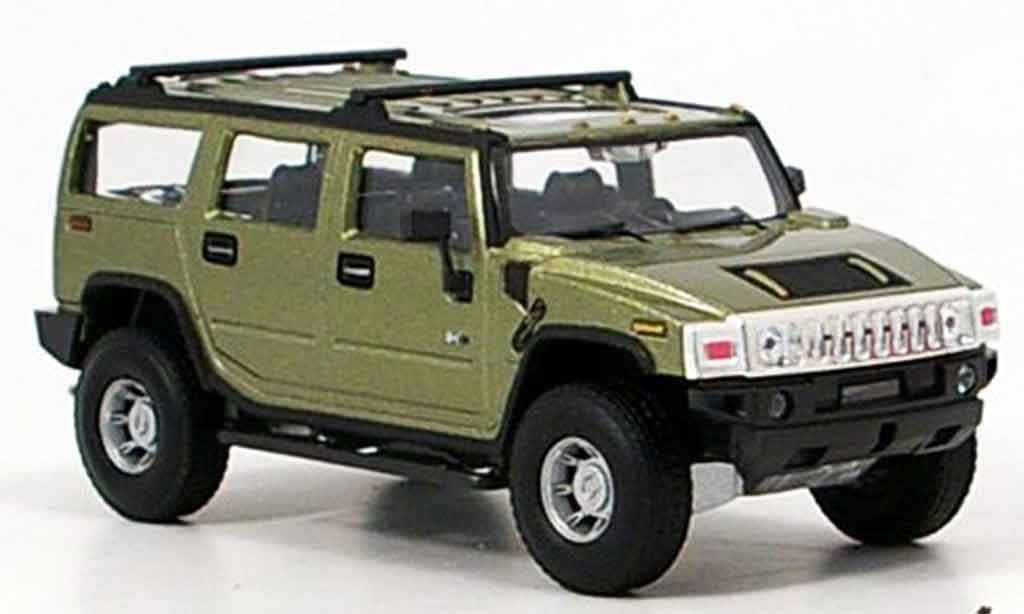 Hummer H2 1/43 Cararama grun diecast model cars