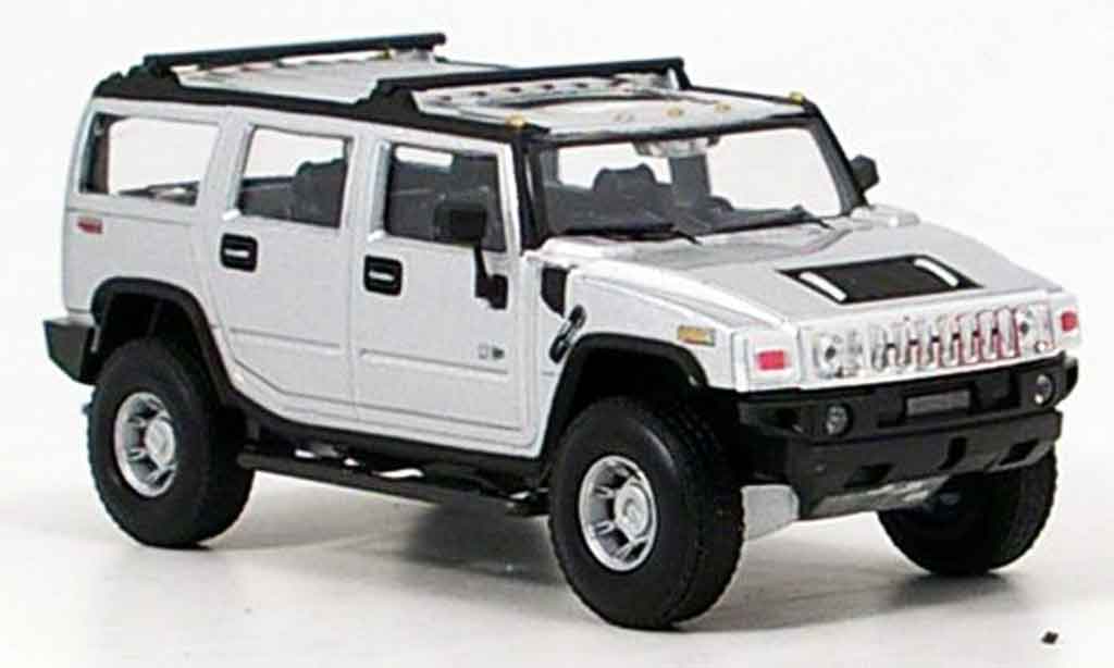 Hummer H2 1/43 Cararama grey metallisee diecast model cars