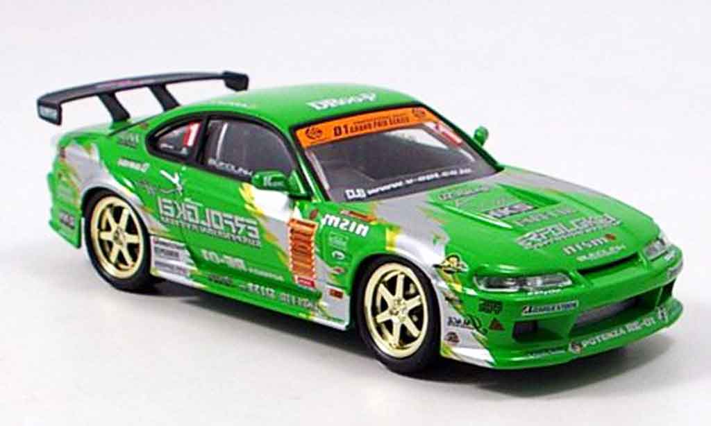 Nissan Silvia 1/43 Aoshima S15 Keioffice 2003 diecast model cars