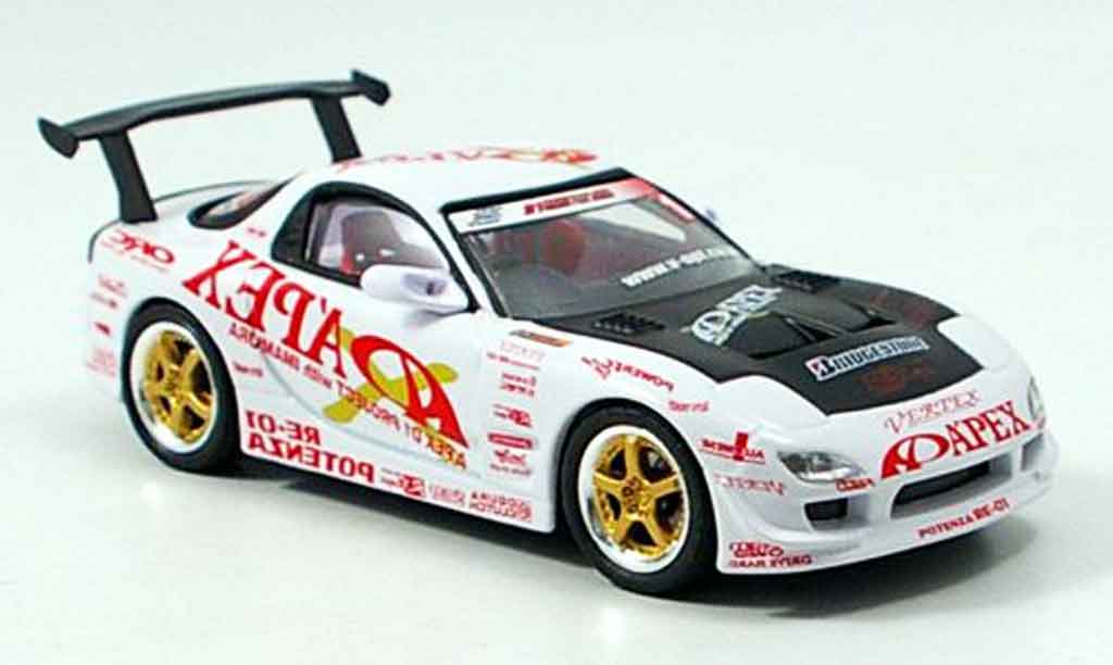 Mazda RX7 2003 1/43 Aoshima 2003 D1 Project FD3S Apex diecast model cars