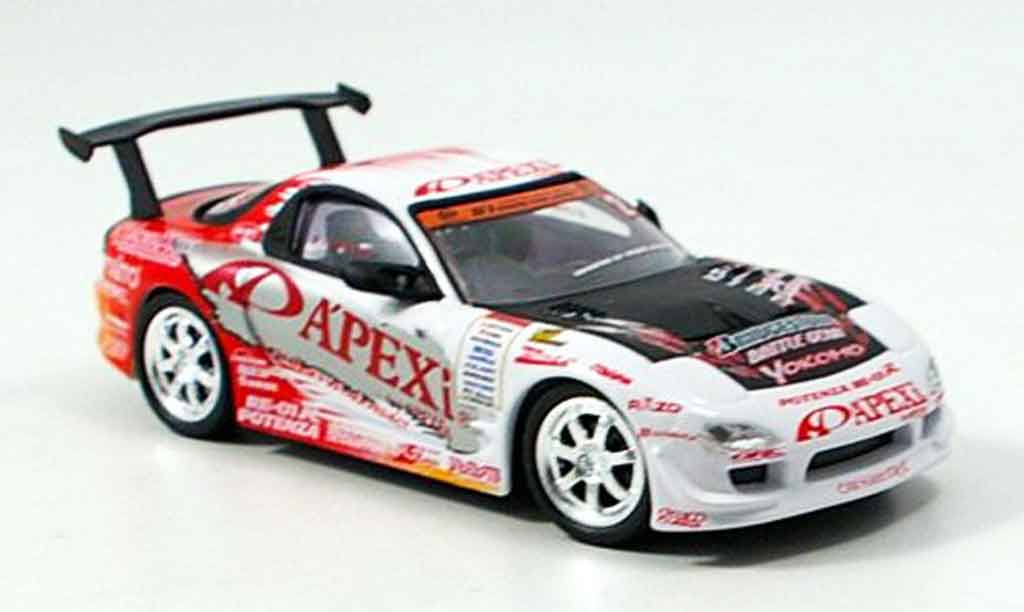 Mazda RX7 2005 1/43 Aoshima 2005 D1 Project FD3S Apex 2005 diecast model cars