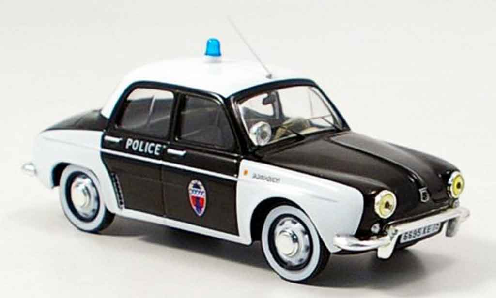Renault Dauphine 1/43 IXO police paris 1962 diecast model cars