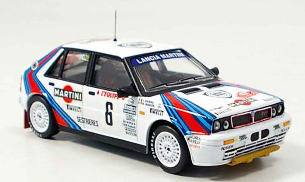 Lancia Delta HF Integrale 1/43 IXO HF Integrale no.6 sieger rallye monte carlo 1987 diecast model cars