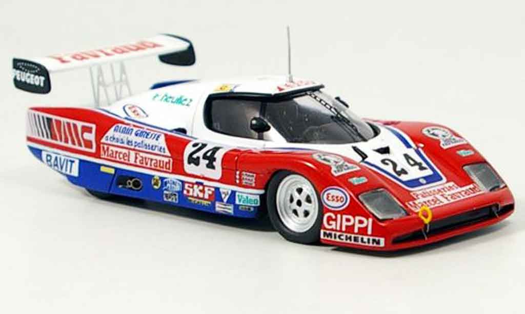 Peugeot WM 1984 1/43 Bizarre 1984 84 no.24 le mans P83 diecast model cars