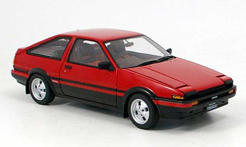 Toyota Trueno 1/18 Autoart ae trueno red diecast model cars