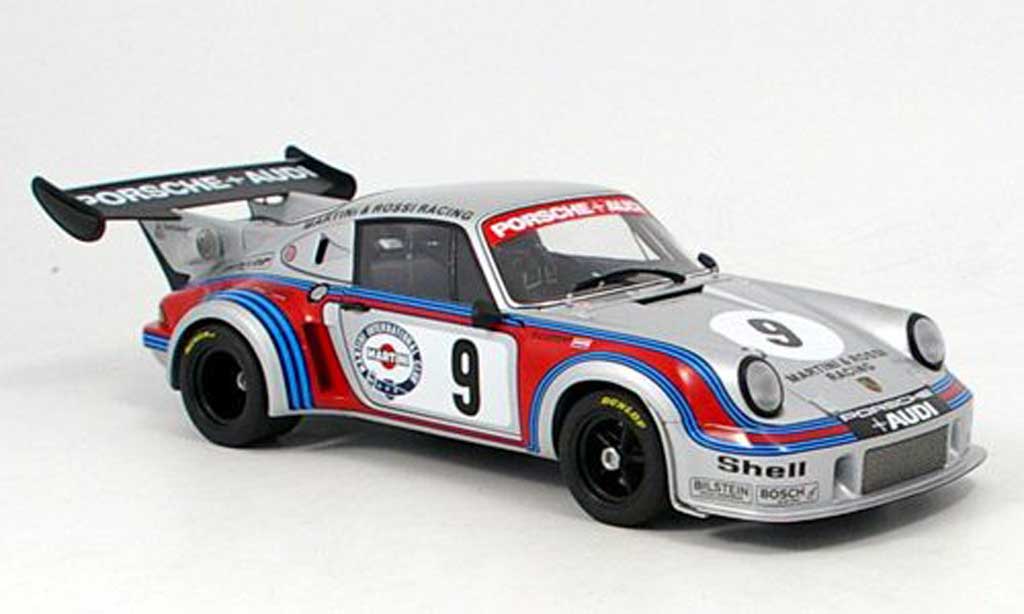 Porsche 930 Turbo 1/18 Autoart RSR carrera turbo no.9 1974 diecast model cars