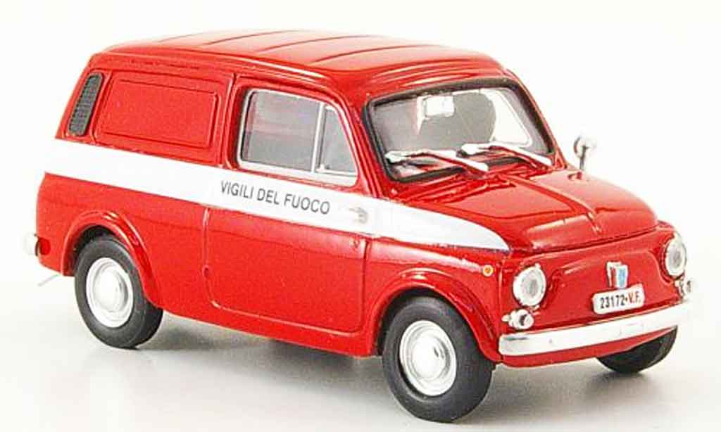 Autobianchi Furgoncino 1/43 Brumm 500 Vigili de Fuoco 1972 diecast model cars