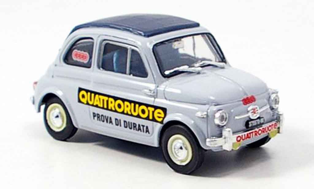 Fiat 500 1/43 Brumm Nuova Prova Di Durata Quattroroute 1958 diecast model cars